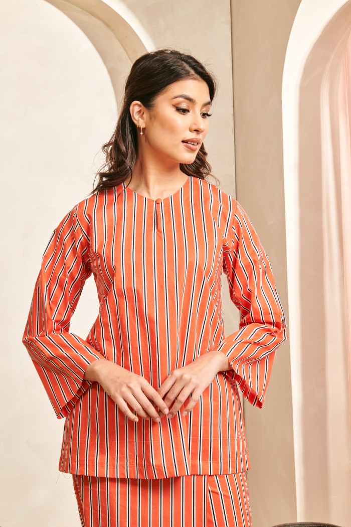 STRIPE IN ORANGE
