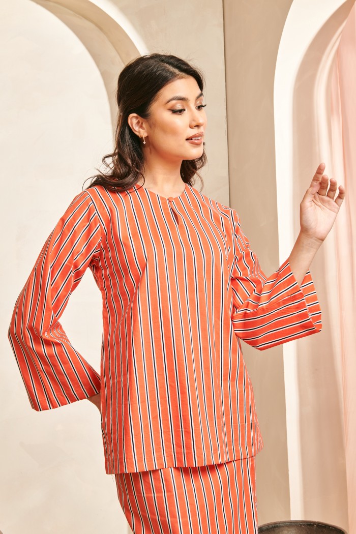 STRIPE IN ORANGE
