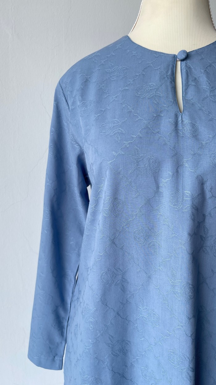 (NO LACE) ROSEY DUST BLUE